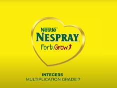 Grade 7 (INTEGERS – Multiplication) 2