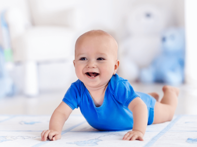Physical development in your baby