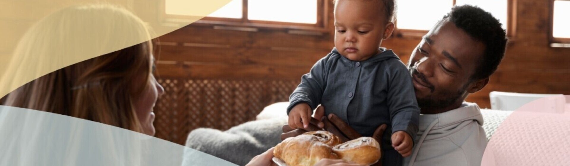 Snack time fun for little ones banner