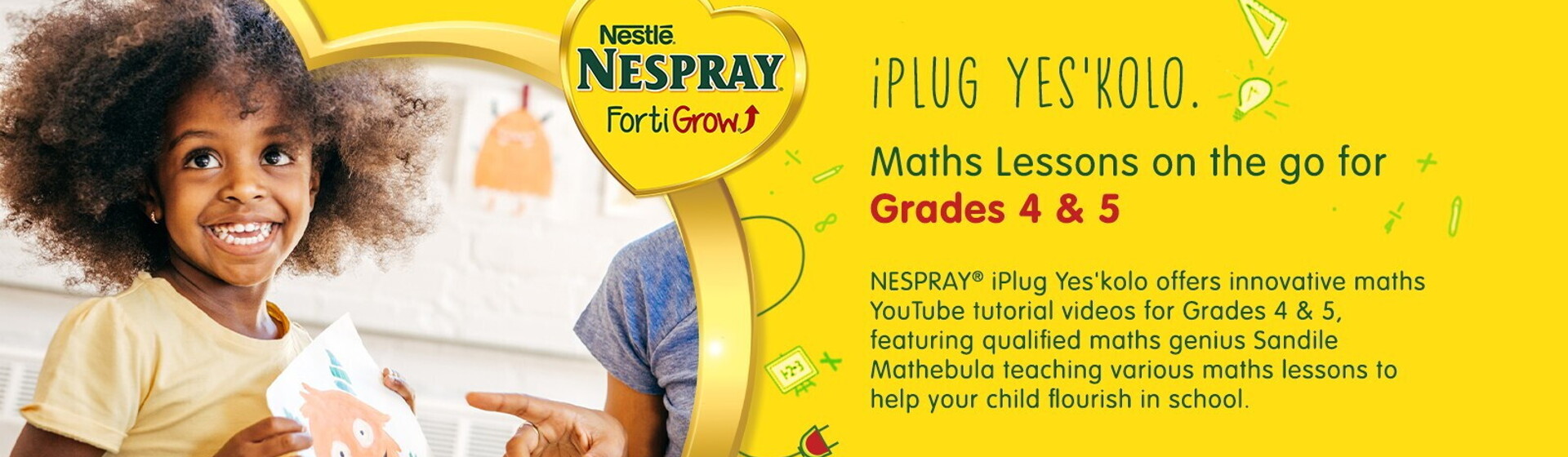 Nespray header banner grade 4-5